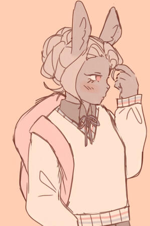 style 1 half body no shading